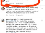 Redes Sociais:Governador confirma pagamento de 1º faixa na semana do carnaval