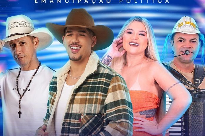 Taquarana celebra 63 anos de emancipação política com programação musical