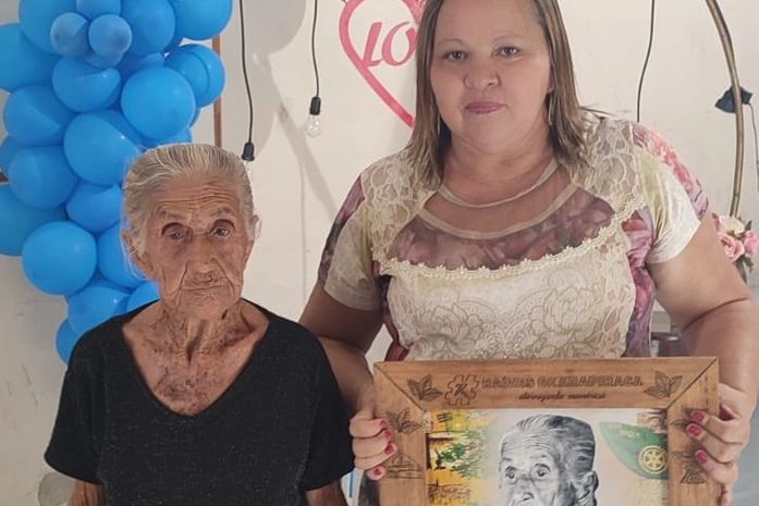 Maria Sena de Lira, aos 106, anos pode ser a mulher mais velha de Arapiraca