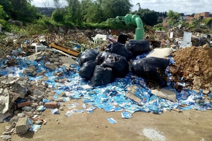 Operadora de plano de saúde é autuada por descarte irregular