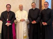 Arcebispo de Maceió visita Papa Leão XIV e leva lembrança simbólica de Alagoas