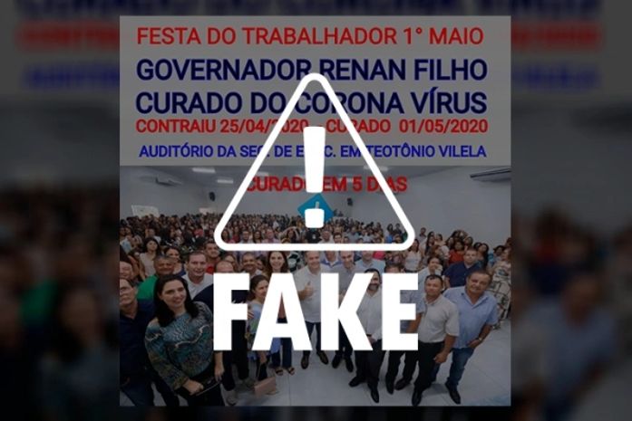 Imagem de que governador de AL participou de evento em Teotônio Vilela é fake
