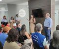 Pacientes visitam Centro de Hemodiálise de Penedo e conhecem equipe responsável pelo serviço