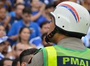 PM recorre a disparos de elastômero para conter briga de torcidas e agressões a policiais em Arapiraca