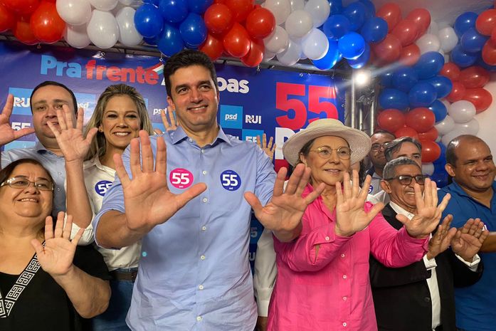 "Não tenho dúvidas que iremos para o segundo turno", afirma Rui Palmeira ao oficializar candidatura ao Governo