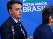 Bolsonaro e Teich se reuniram ontem no Palácio do Planalto