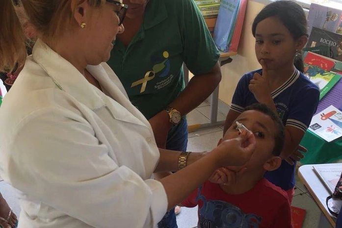Saúde de Santana do Mundaú leva atendimento médico às escolas