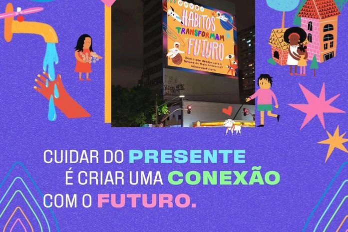 Projeção em prédio da Ponta Verde celebra o Dia Mundial do Meio Ambiente