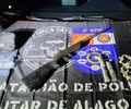 Polícia Militar retira 32 armas de fogo e 16 kg de drogas das ruas em uma semana em Alagoas