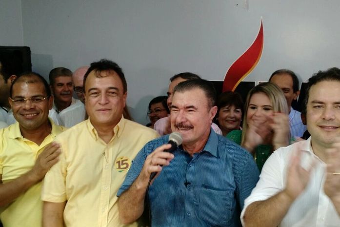 Cìcero Almeida e Galba Novaes são lançados como candidatos do PMDB