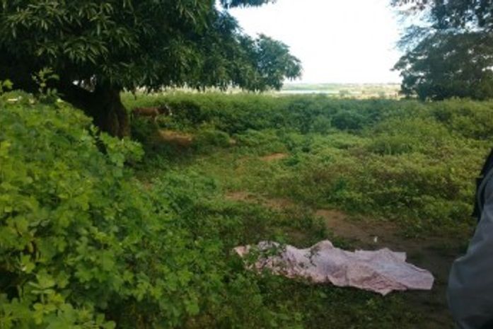 Corpo encontrado em terreno