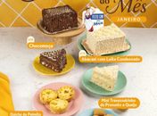 Abacaxi com Leite Condensado e Chocomoça são os Bolos do Mês da Sodiê em janeiro