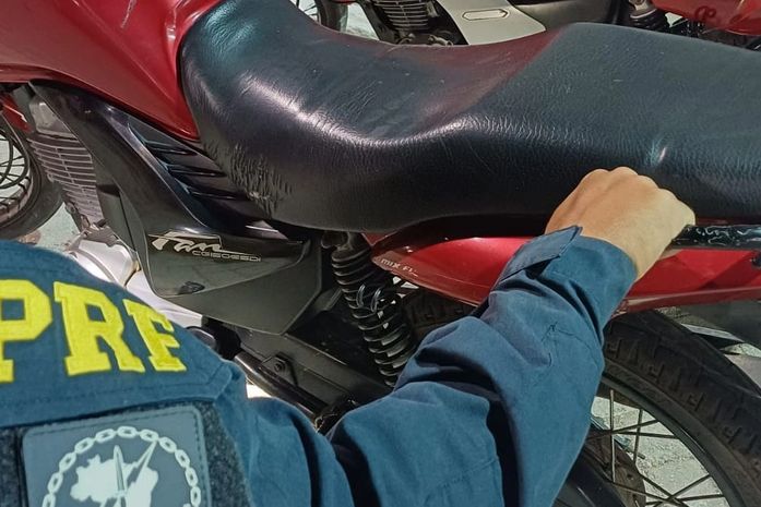 PRF identifica duas motocicletas com sinais de adulteração em União dos Palmares