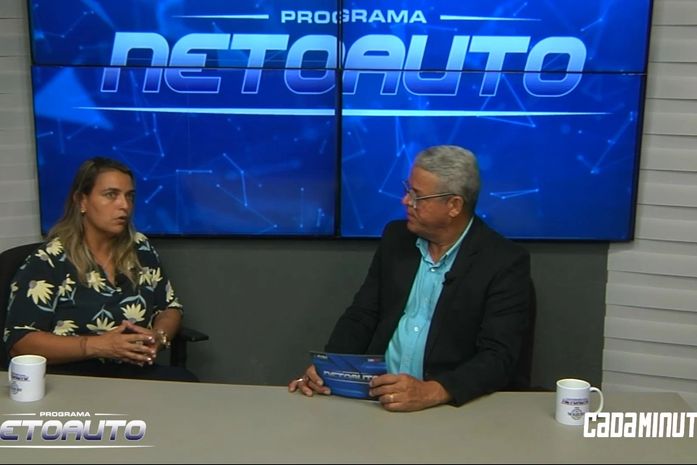 Programa Neto Auto entrevista a psicóloga Wilza Rosa