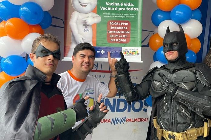 Mais de 900 crianças e adolescentes foram vacinadas na Campanha de Multivacinação em Palmeira