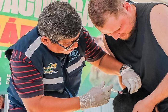 Vacinação antirrábica: Dia D da Vacinação em Barra de Santo Antônio