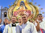 Com grande procissão, Anadia encerra festividades em honra à padroeira Nossa Senhora da Piedade