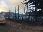 Incêndio atinge galpões de fumo em Lagoa da Canoa