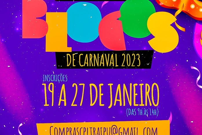 Carnaval 2023: Prefeitura de Traipu inicia credenciamento de blocos carnavalescos