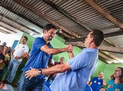 Rodrigo Cunha recebe apoio do prefeito Marlan Ferreira em Limoeiro de Anadia