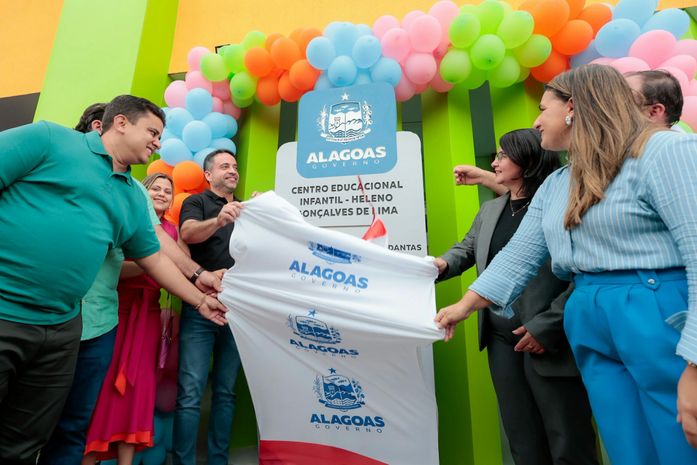 Em Junqueiro, Paulo Dantas entrega 61ª creche Cria e amplia cobertura na primeira infância