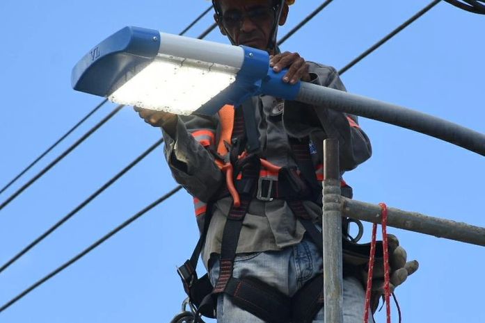 São José da Laje: Terceira etapa da modernização da iluminação acontece na cidade