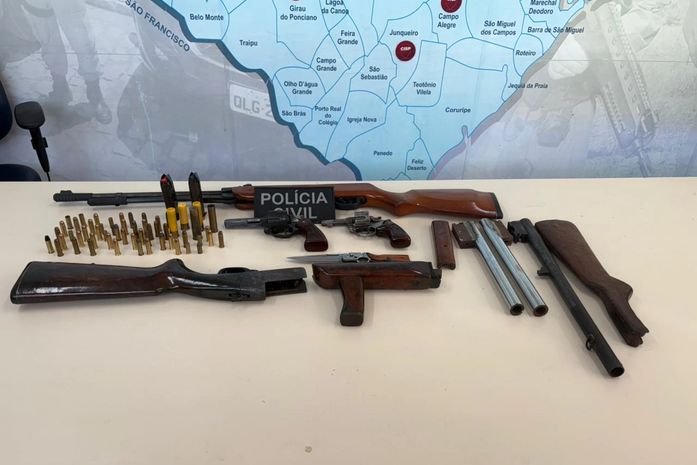 “Tribunal do crime”: duas pessoas são presas em operação contra facção no Agreste de Alagoas