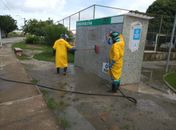 Prefeitura inicia desinfecção nos Pontos de Entrega Voluntária