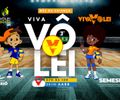 Prefeitura promove ação esportiva inclusiva para crianças do projeto Viva Vôlei nesta quinta-feira (24)