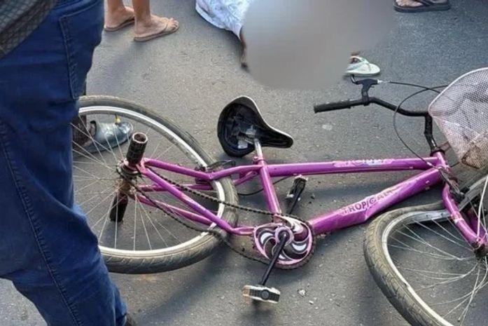 Ciclista morre após ser atropelada por caminhão em avenida de Palmeira dos Índios