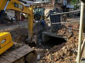 Prefeitura realiza complexa obra de drenagem na Grota do Ipanema
