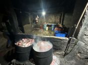 Abatedouro clandestino: fiscalização apreende 650 kg de produtos suínos “sem qualquer higiene”