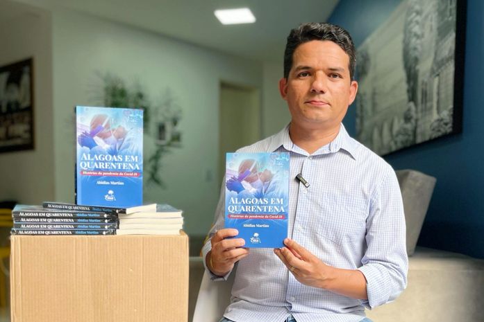 Jornalista Abidias Martins escreve livro sobre a pandemia da Covid-19 em AL