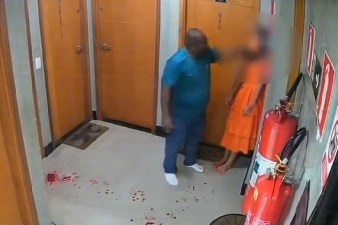 Câmeras registram suposta agressão de advogado a mulher em prédio na Jatiúca; veja vídeo