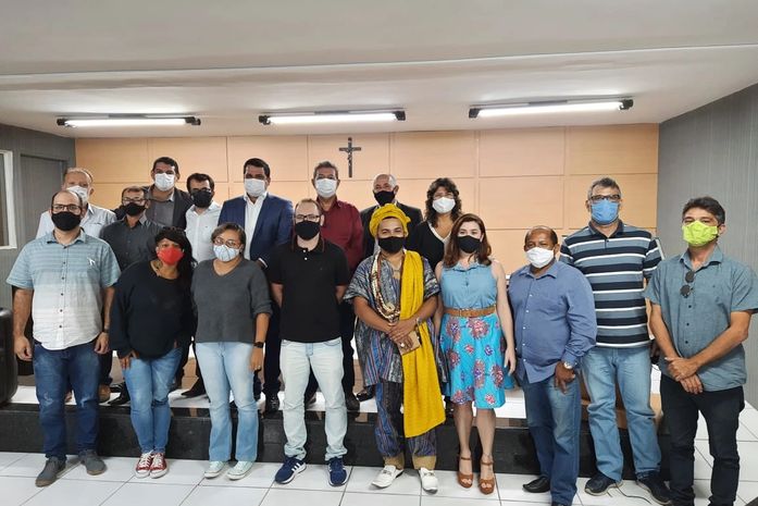 Câmara Municipal de Arapiraca realiza audiência pública para discutir o atual cenário cultural, resultado da pandemia iniciada em marco de 2020