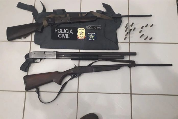 PC prende homem por porte ilegal de arma