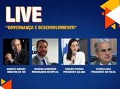 TCE/AL promove live "Governança e Desenvolvimento” com participação do Ministro do TCU
