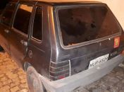 Carro utilizado para a fuga dos acusados