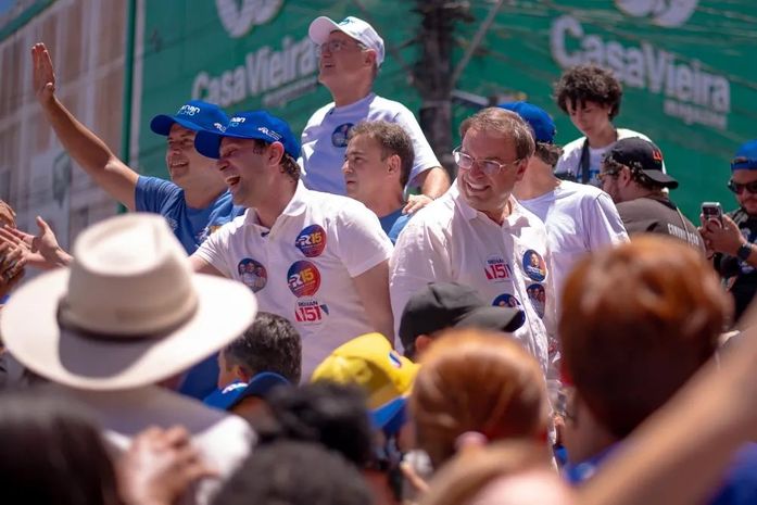 A maior caminhada da história de Arapiraca: Multidão toma as ruas com Renan Filho, Yale Fernandes, Daniel e Luciano Barbosa