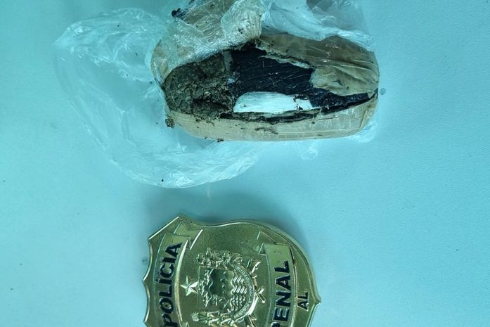 Mulher está cadastrada como esposa de um reeducando e tentou entrar com a droga nas partes íntimas