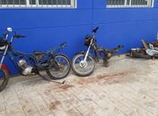 Polícia prende homem em oficina usada para  desmanche de motos no interior 