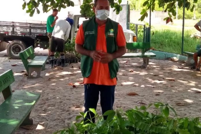 Meio Ambiente de Branquinha garante centenas de mudas de árvores para arborização da cidade
