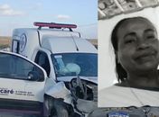 Paciente morre após acidente com ambulância na AL-220, em Batalha