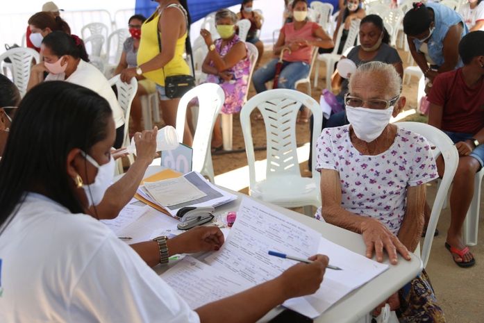 População do Povoado Laranjal é mais uma comunidade que recebe o programa Cria Mais Perto de Você