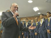 Aluno do Senai/AL é recebido pelo presidente da República no Planalto