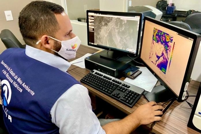 Semarh emite alerta para ocorrência de chuvas moderadas no Litoral e Zona da Mata