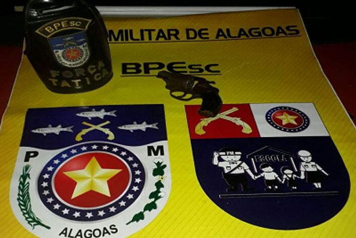 BPEsc apreende arma de fogo no bairro da Jatiúca