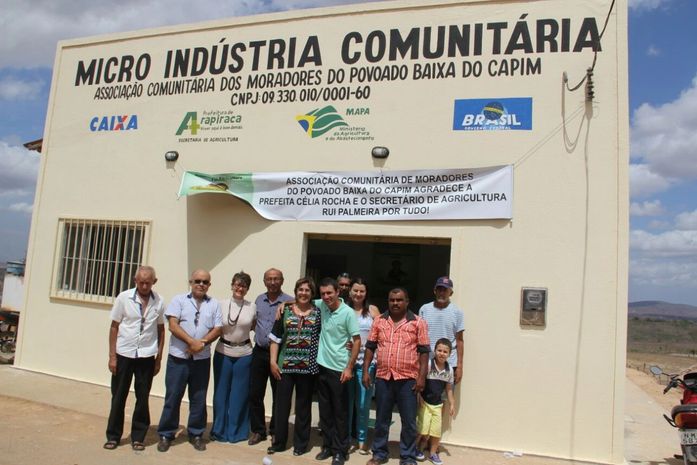 Como último ato, Célia inaugura cozinha comunitária na Baixa do Capim