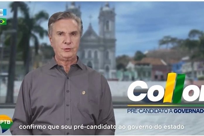 Com imagem e ações de Bolsonaro, Collor garante sua pré-candidatura ao Governo de Alagoas