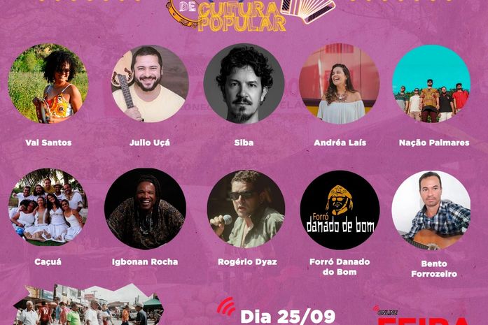 Feira da Reforma Agrária traz Festival de Cultura Popular em versão digital nesta sexta